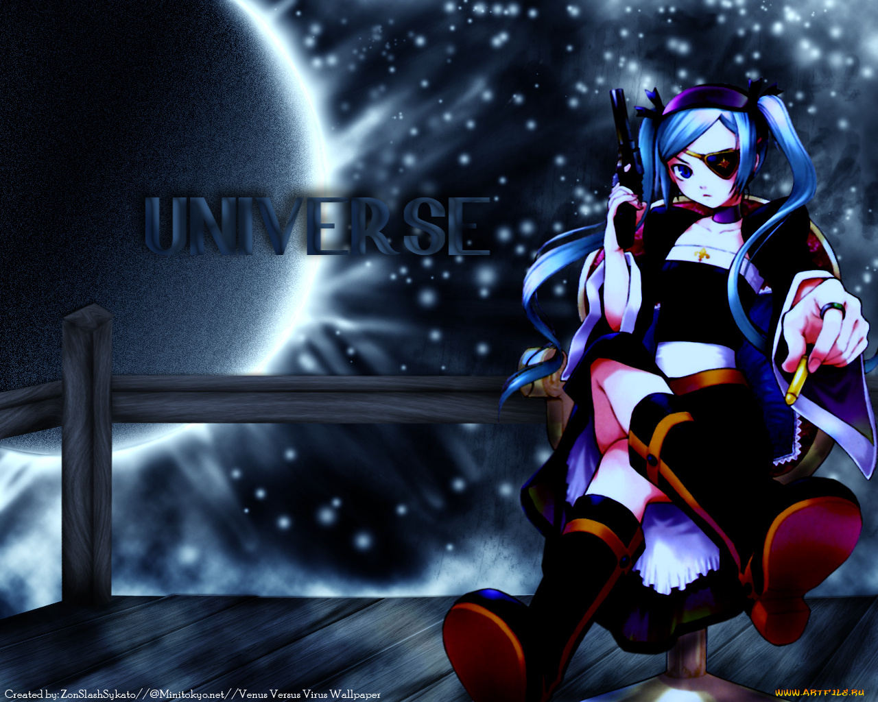 аниме, venus, versus, virus