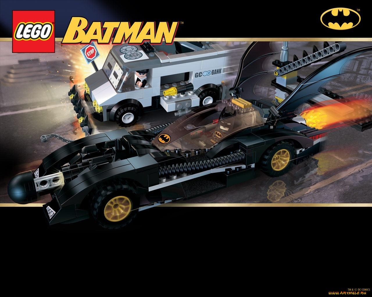видео, игры, lego, batman, the, video, game
