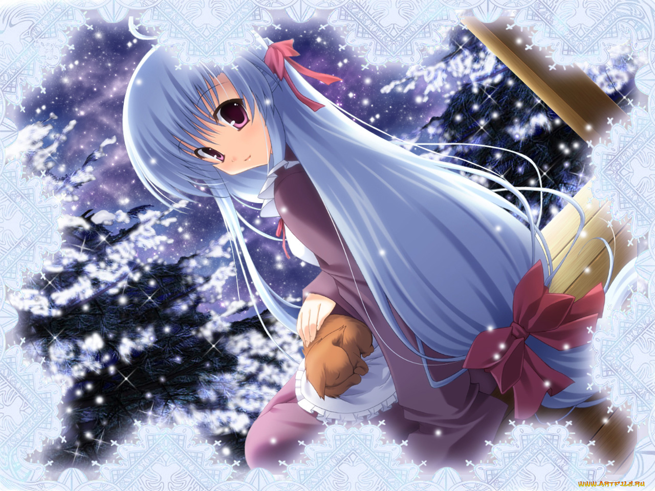 аниме, gift, eternal, rainbow