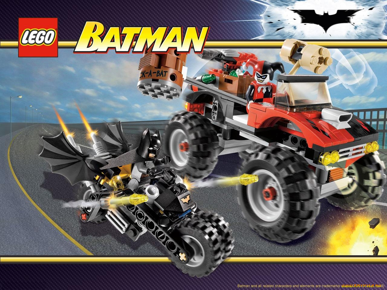 видео, игры, lego, batman, the, video, game