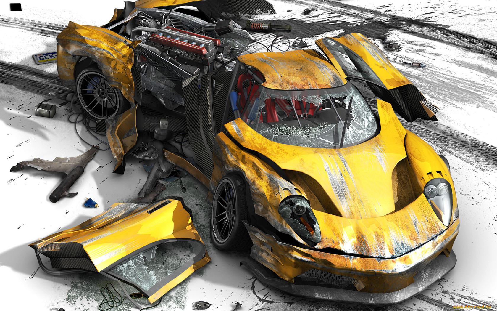 видео, игры, burnout, paradise