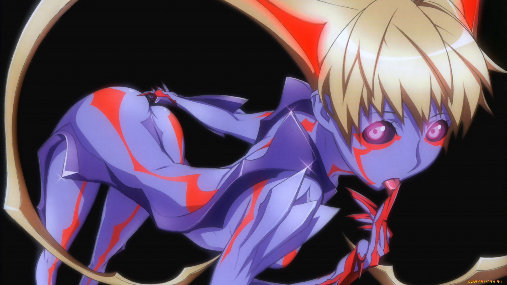 аниме, witch, blade