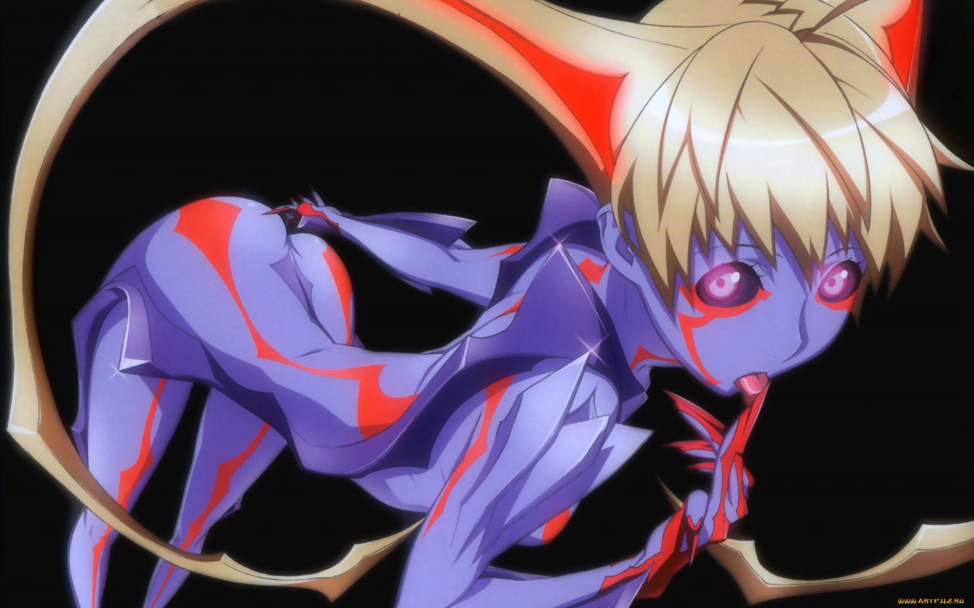 аниме, witch, blade