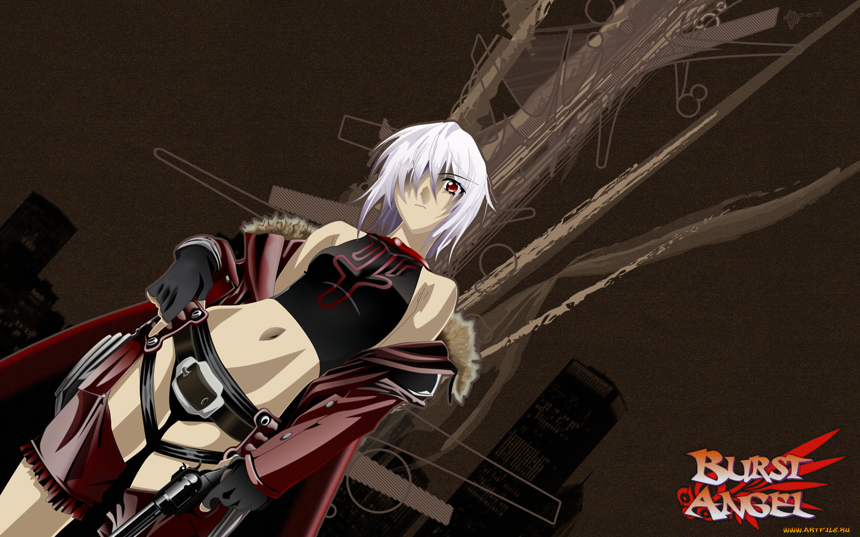 burst, angel, аниме, bakuretsu, tenshi