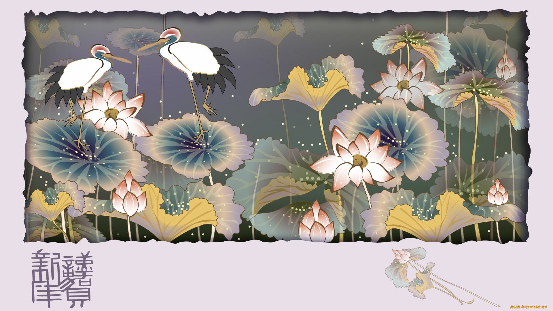 рисованные, животные