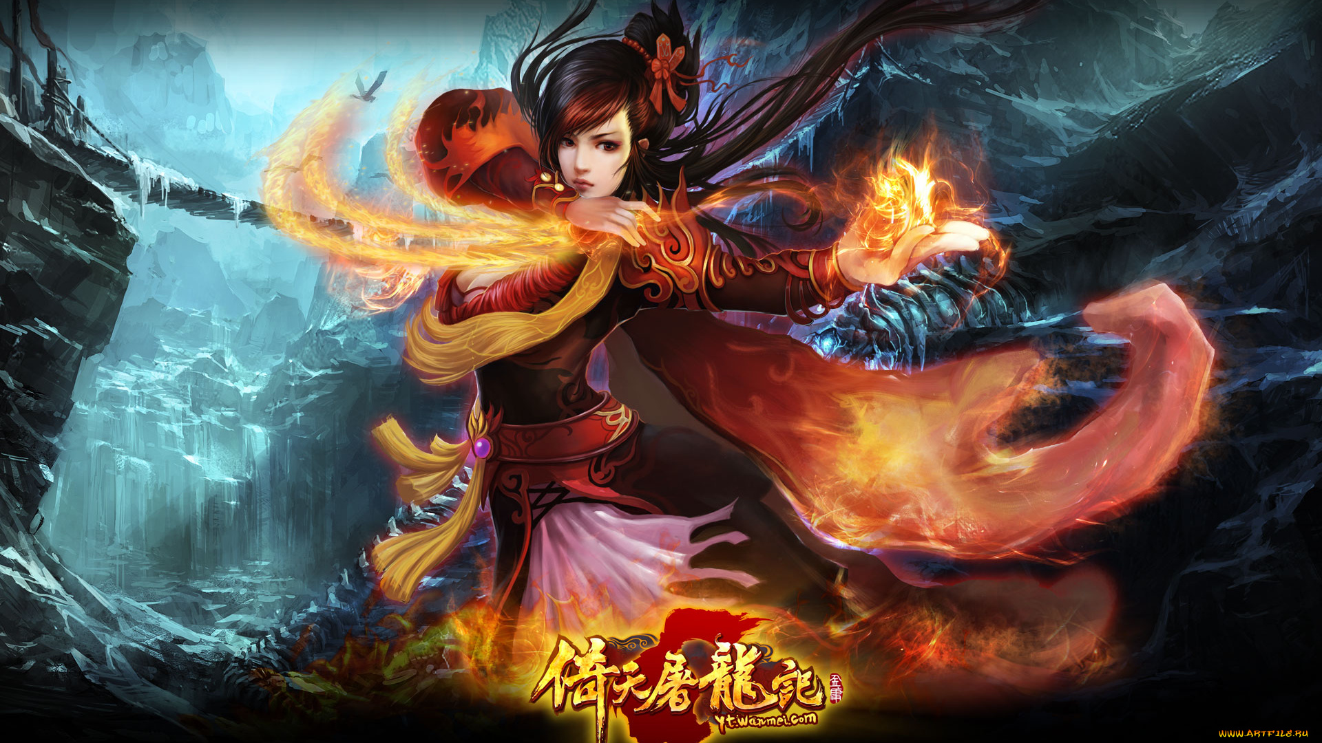 видео, игры, heaven, sword, and, dragon, sabre