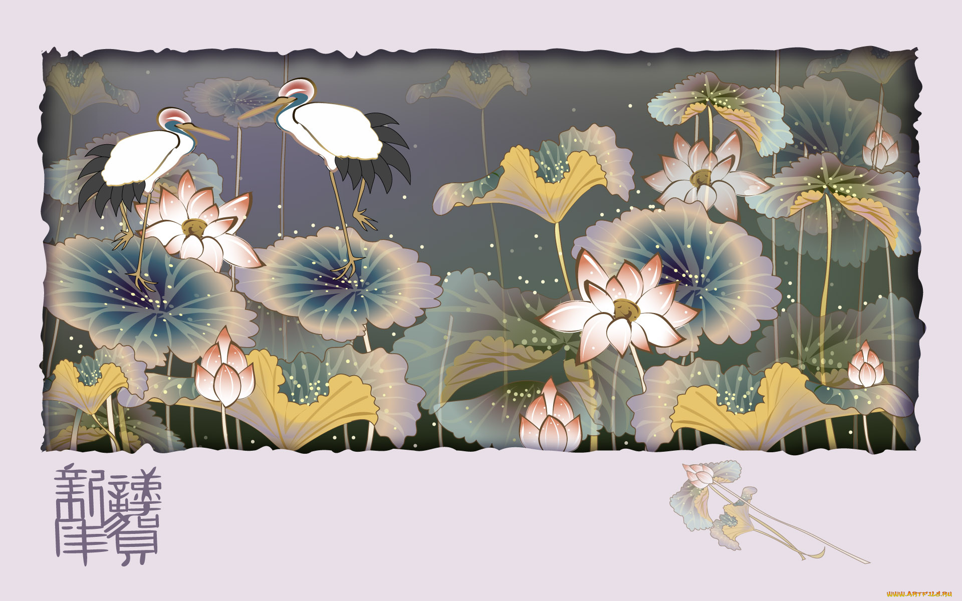 рисованные, животные