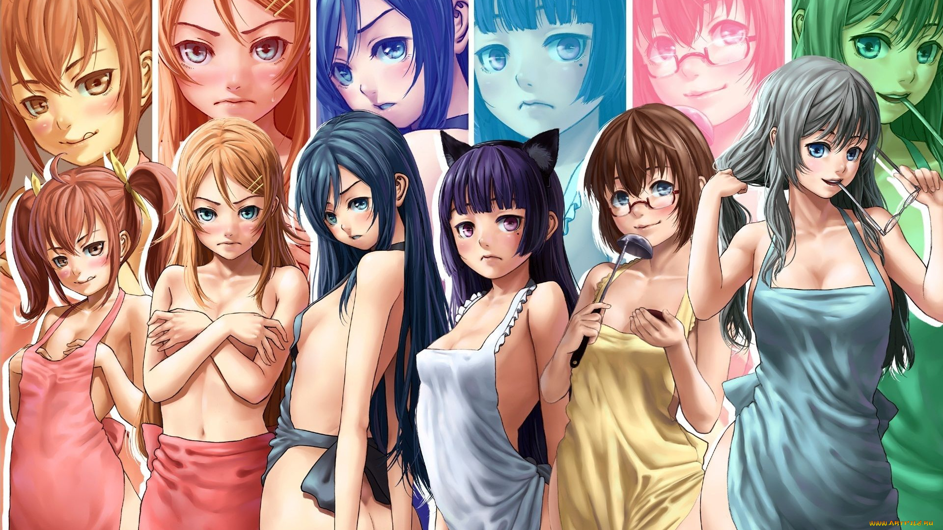 ore, no, imouto, ga, konna, ni, kawaii, wake, nai, аниме, oreimo, девушки