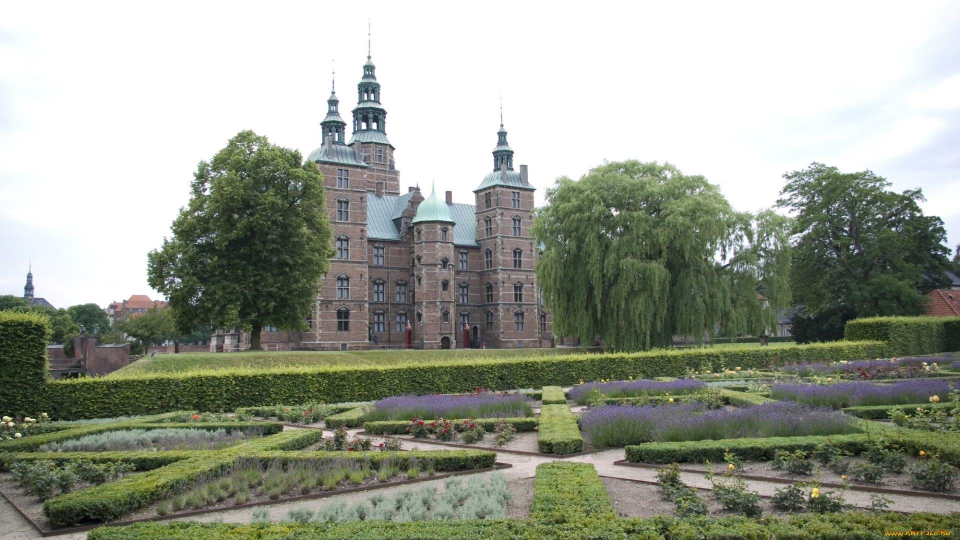 дания, копенгаген, rosenborg, castle, дворец, розенборг, города