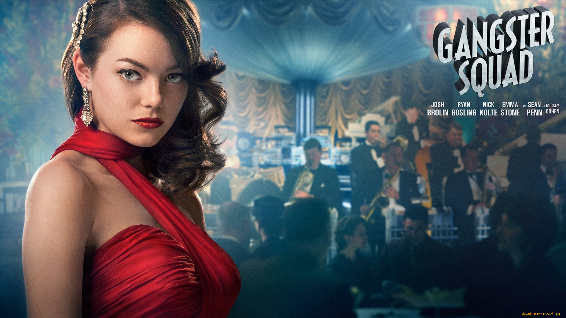 gangster, squad, кино, фильмы, охотники, на, генгстеров, драма, криминал