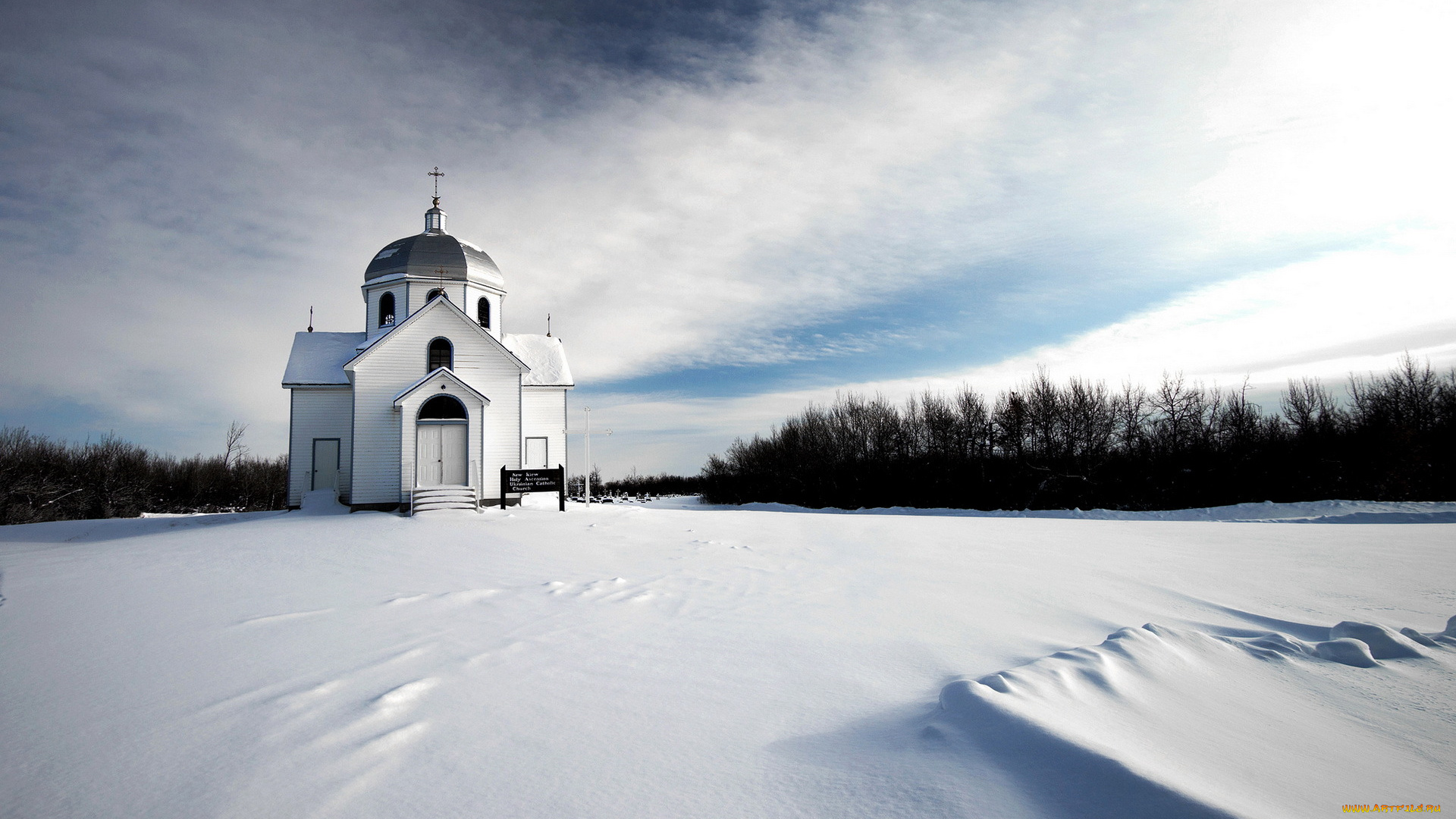 города, православные, церкви, монастыри, зима, храм, пейзаж