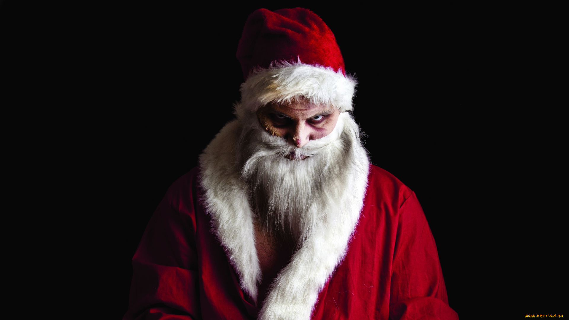 праздничные, дед, мороз, злой, санта