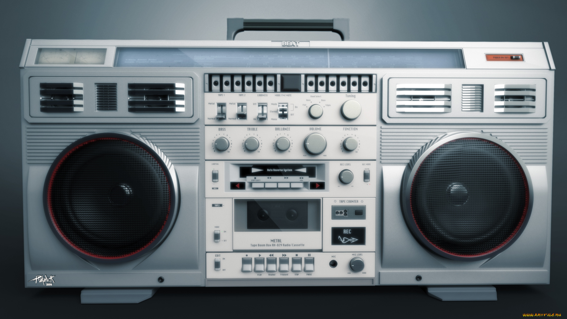 разное, предметы, быта, магнитофон