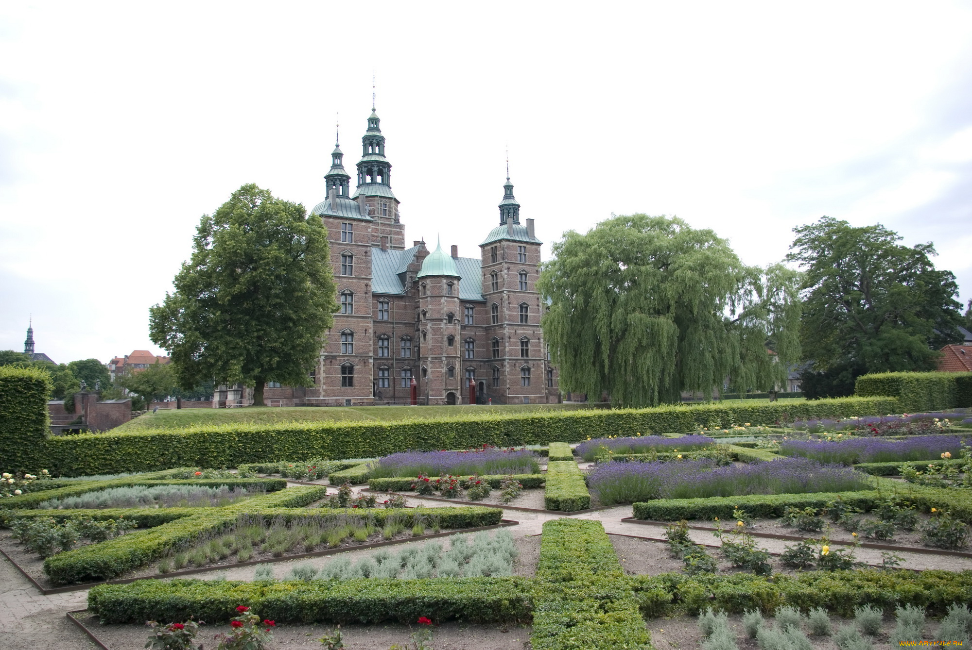дания, копенгаген, rosenborg, castle, дворец, розенборг, города