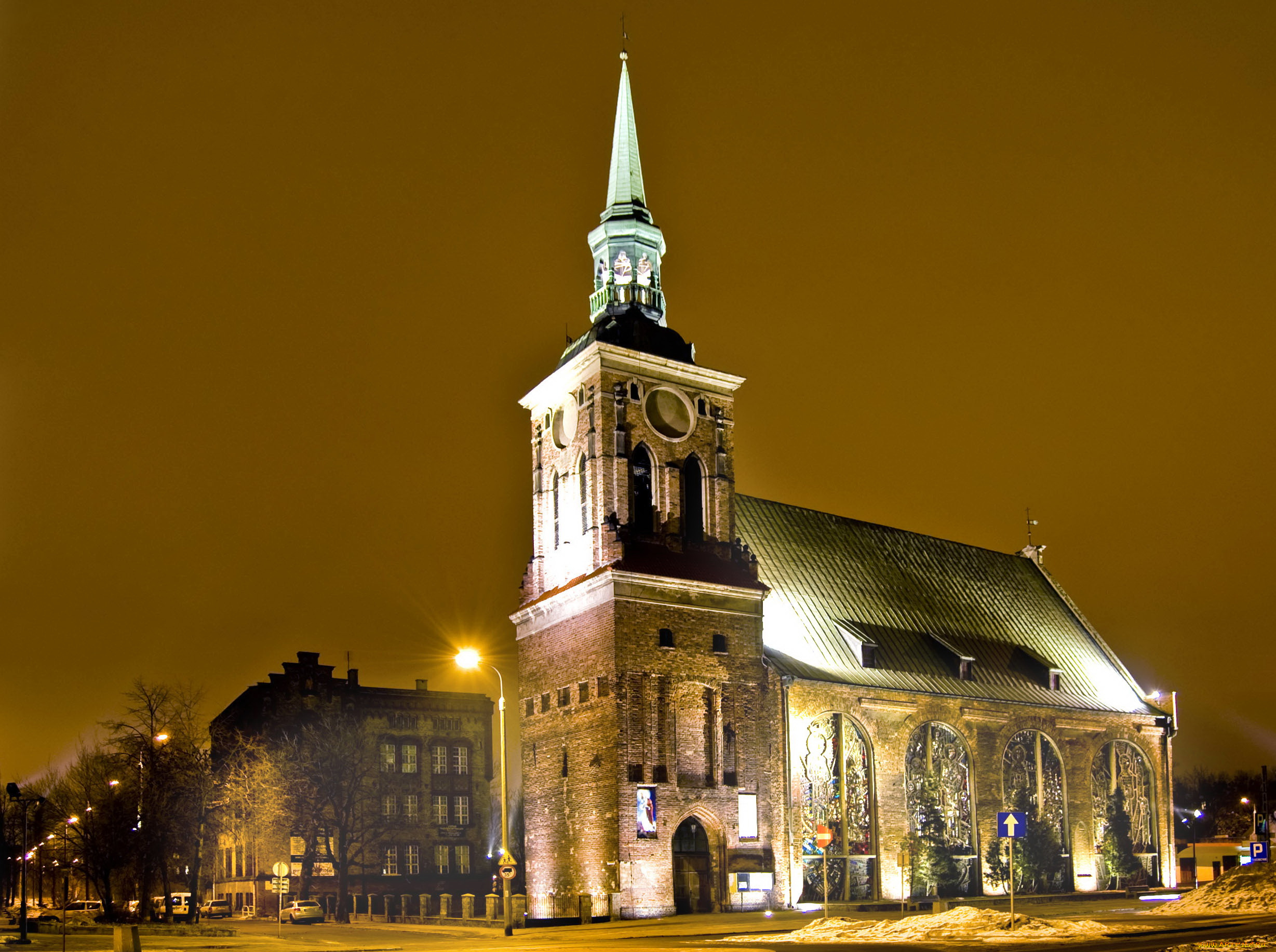 польша, гданьск, города, дома, улица