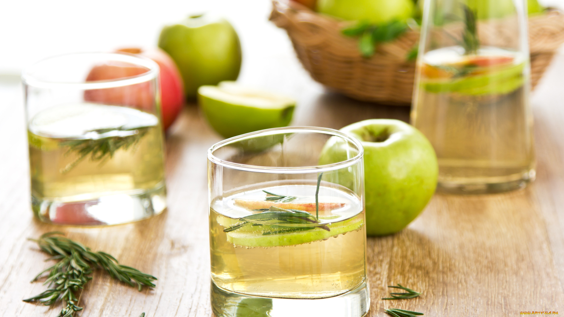 еда, напитки, , сок, яблоко, розмарин