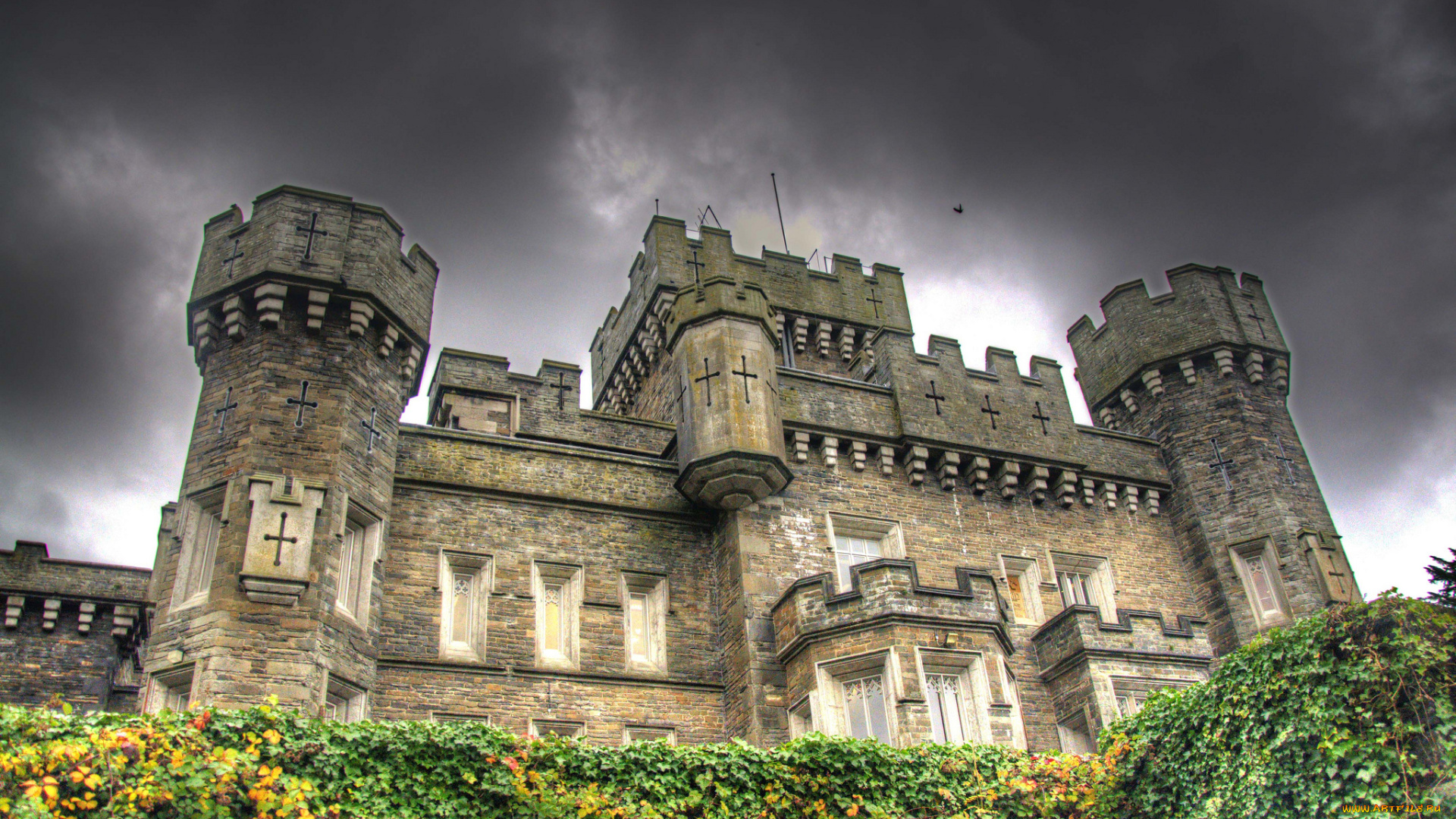 города, -, дворцы, , замки, , крепости, стены, башни, замок, пригорок, бойницы