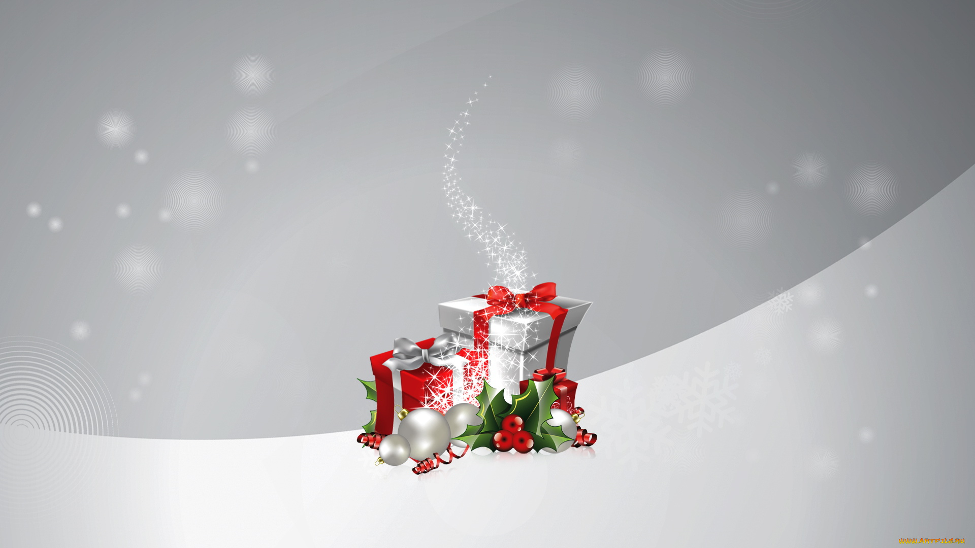 праздничные, векторная, графика, , новый, год, подарки, украшение