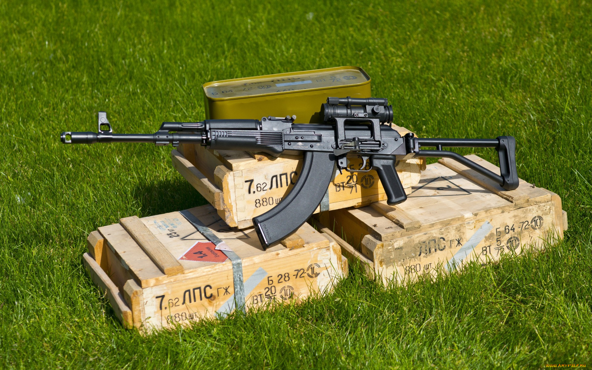 оружие, автоматы, прицел