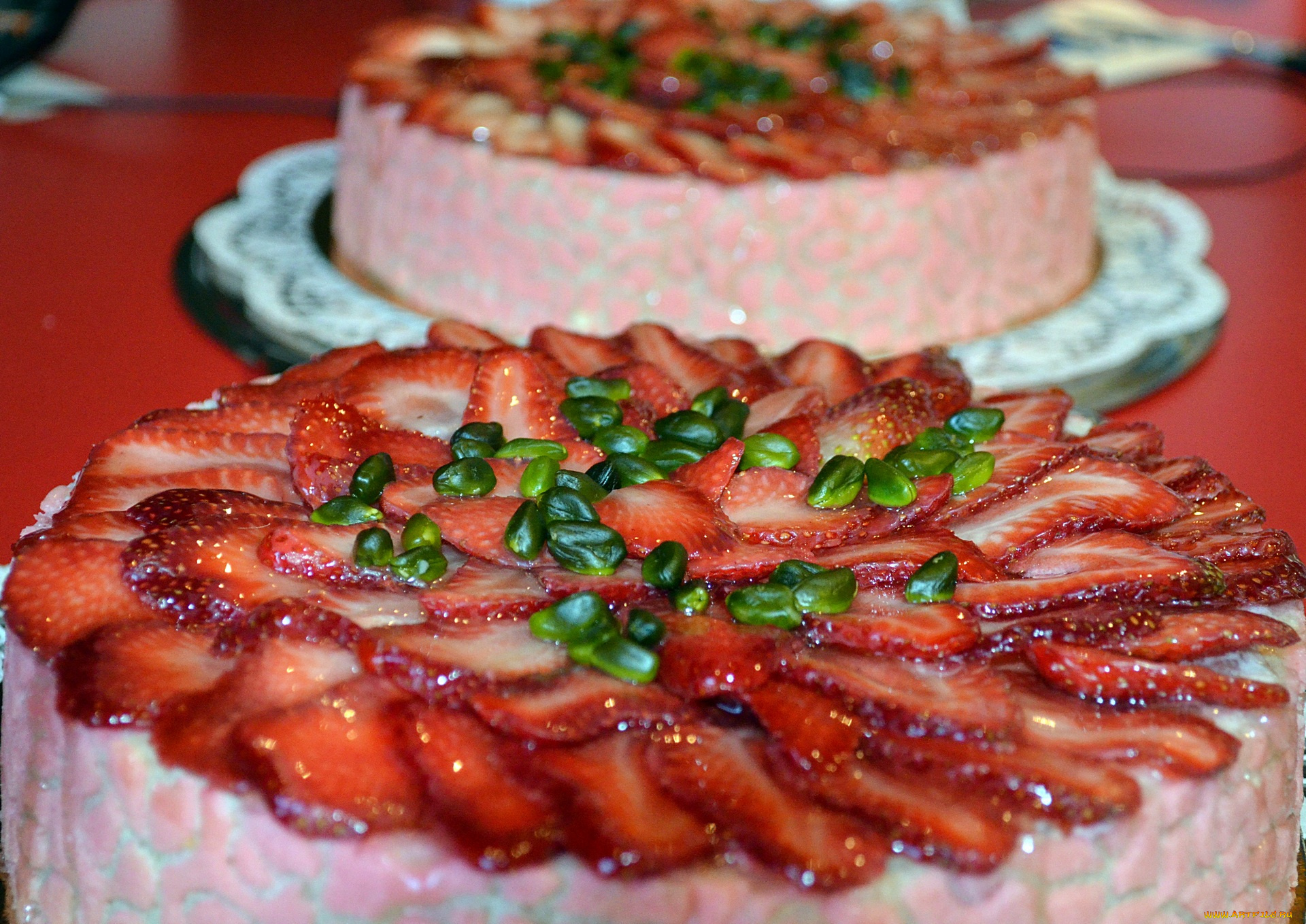 еда, торты, витамины, ягоды