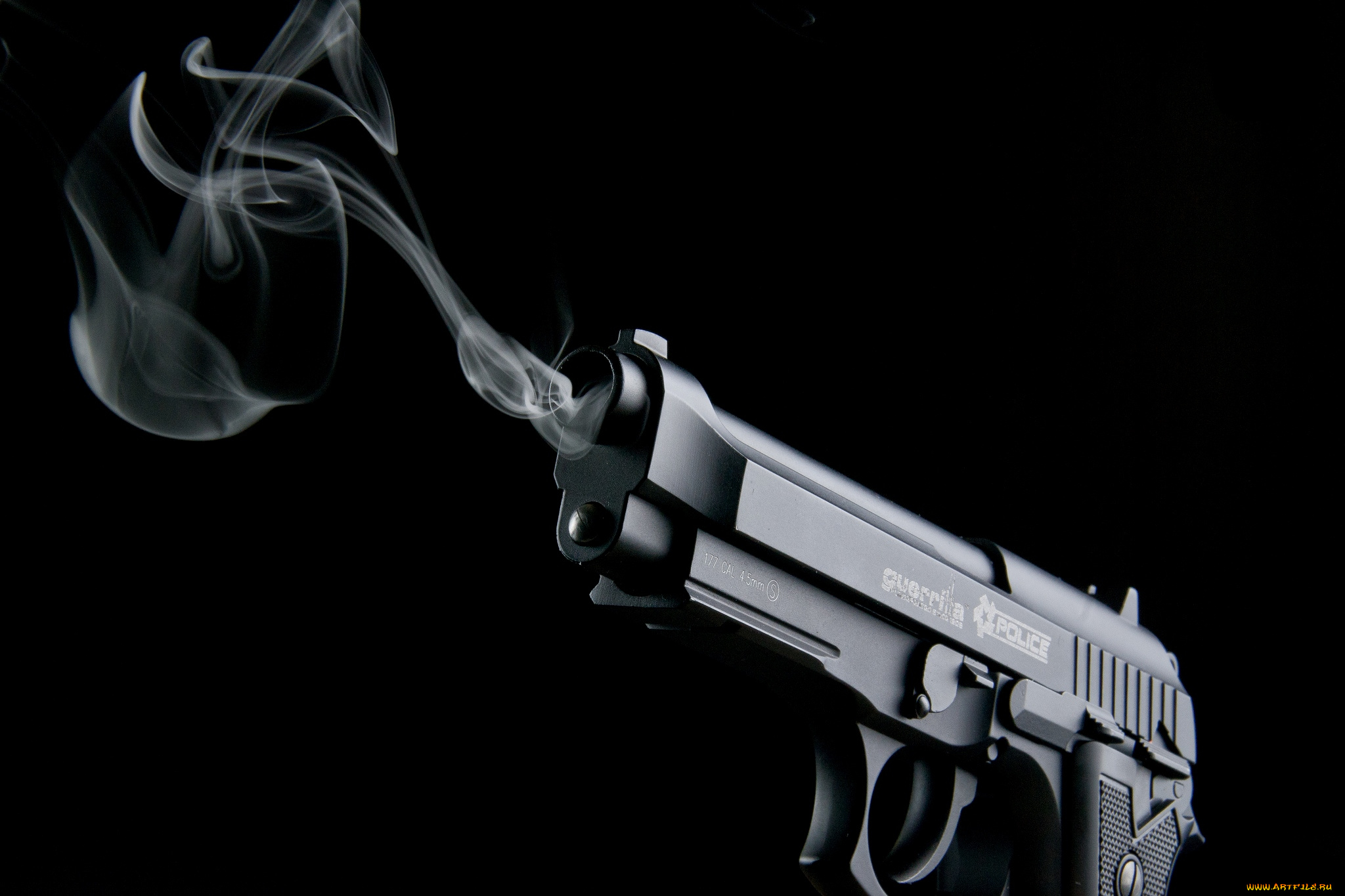 оружие, пистолеты, выстрел