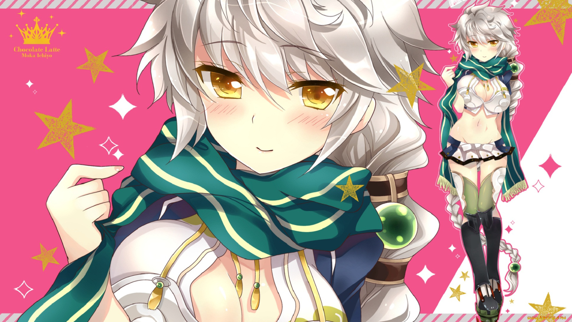 аниме, kantai, collection, ichiyou, kancolle, unryuu, kantai, collection, взгляд, блондинка, девушка, арт, moka