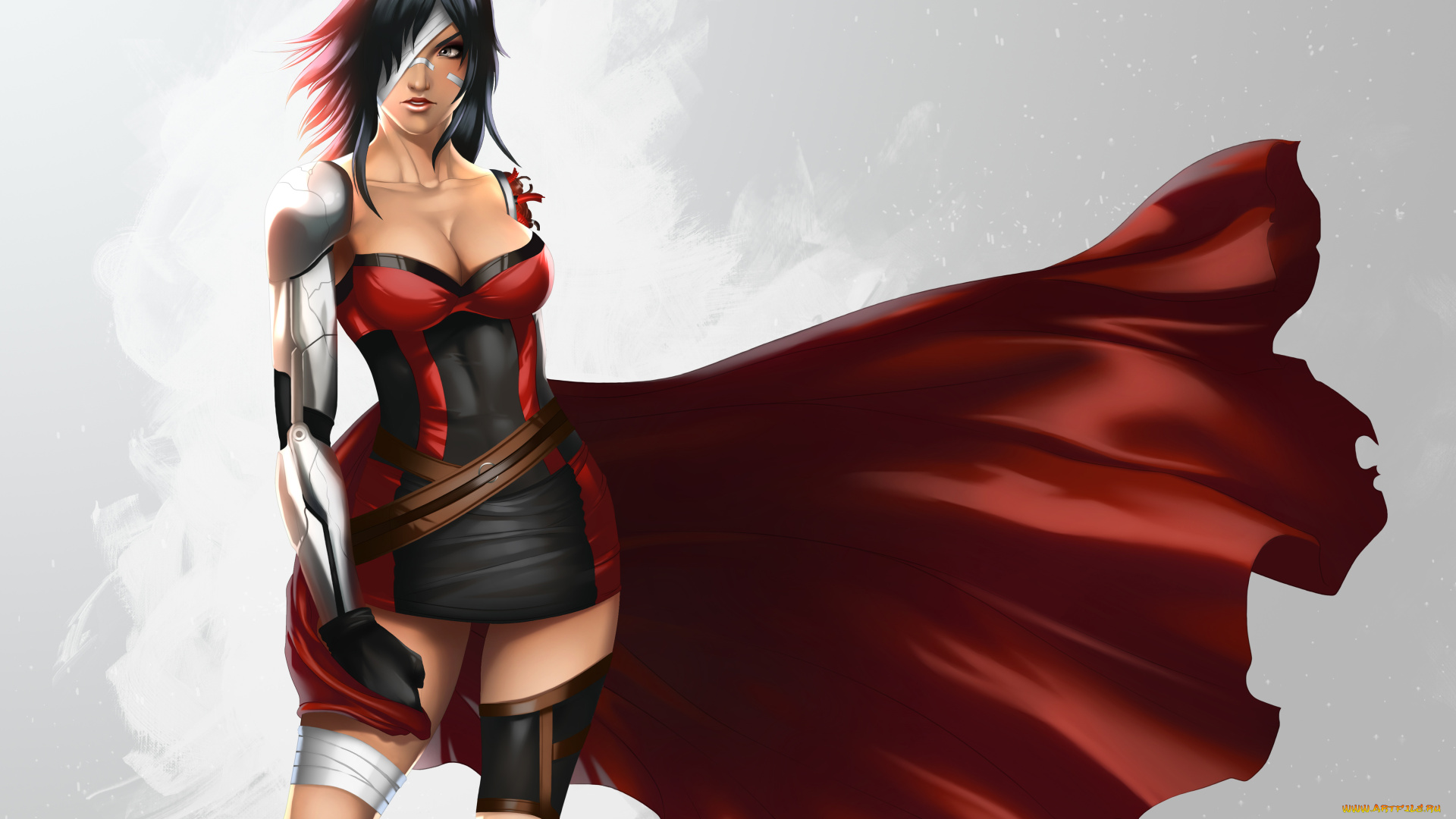 фэнтези, девушки, взгляд, арт, эротика, девушка