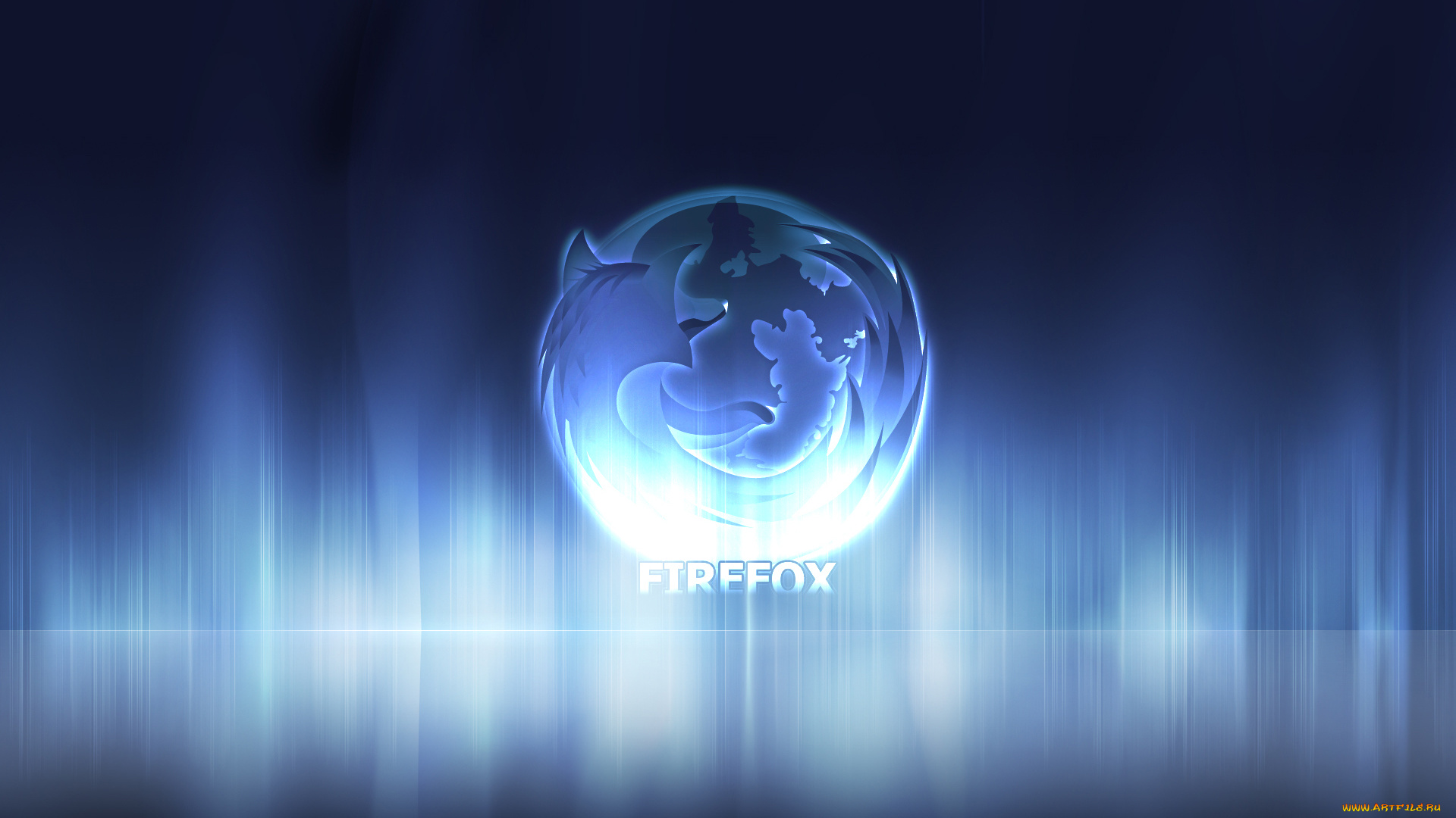 компьютеры, mozilla, firefox, логотип, фон