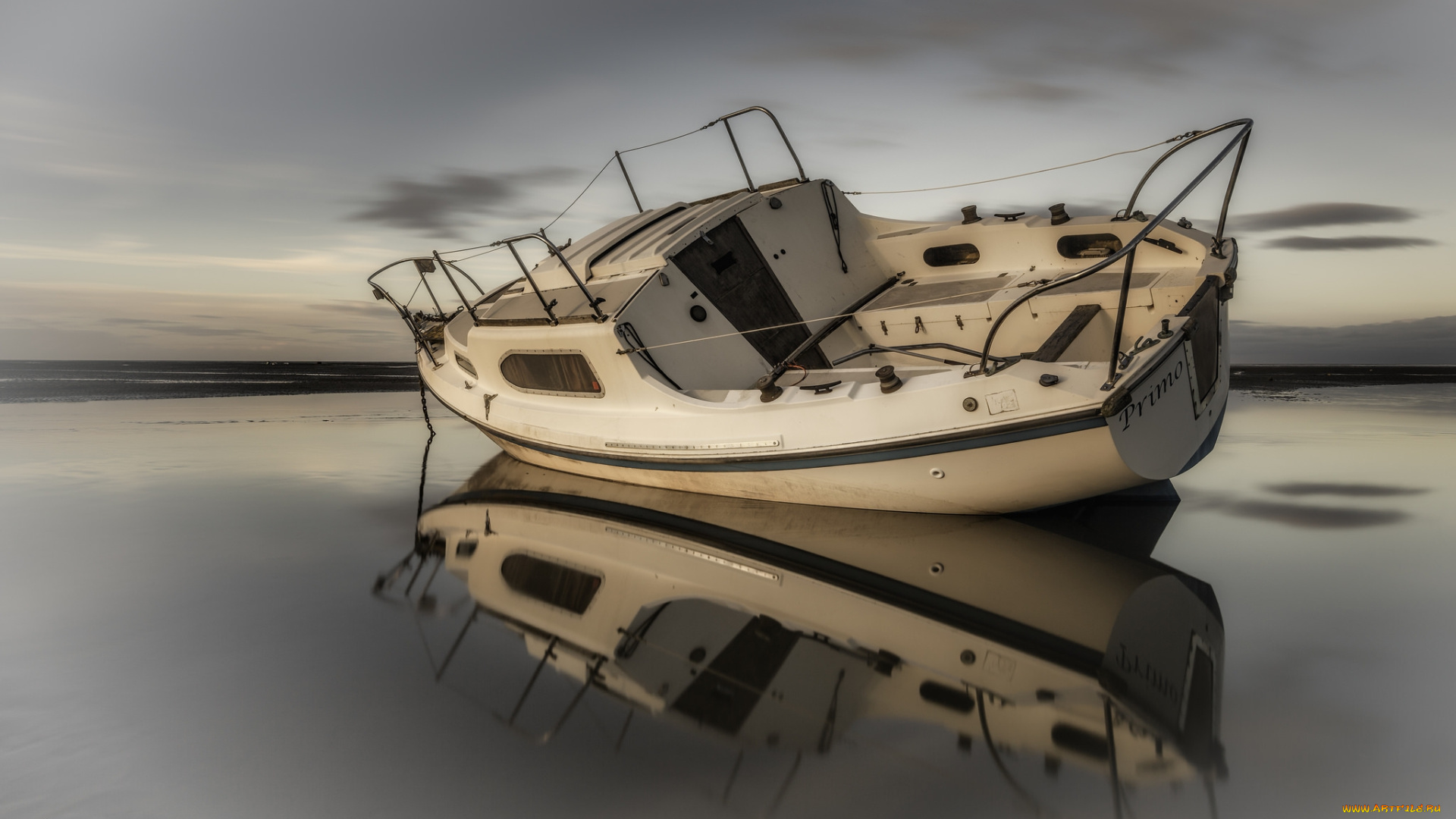 корабли, баркасы, , , буксиры, океан, баркас, отлив