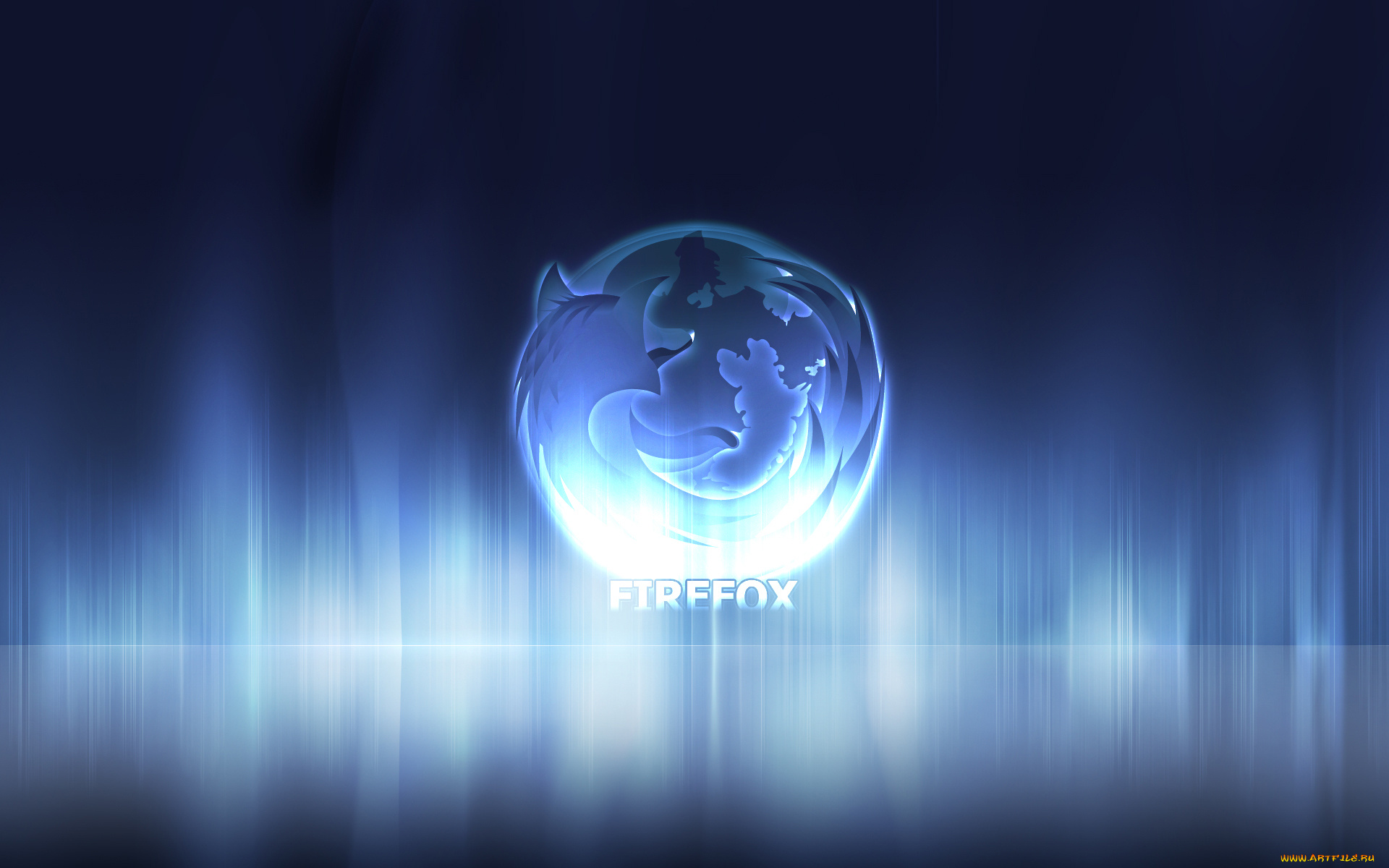 компьютеры, mozilla, firefox, логотип, фон