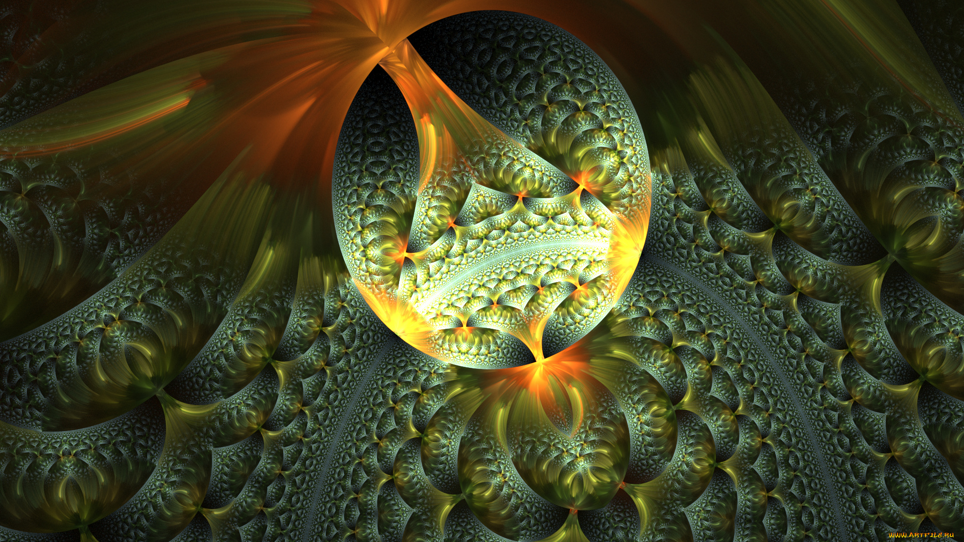 3д, графика, фракталы, , fractal, фон, узор, цвета