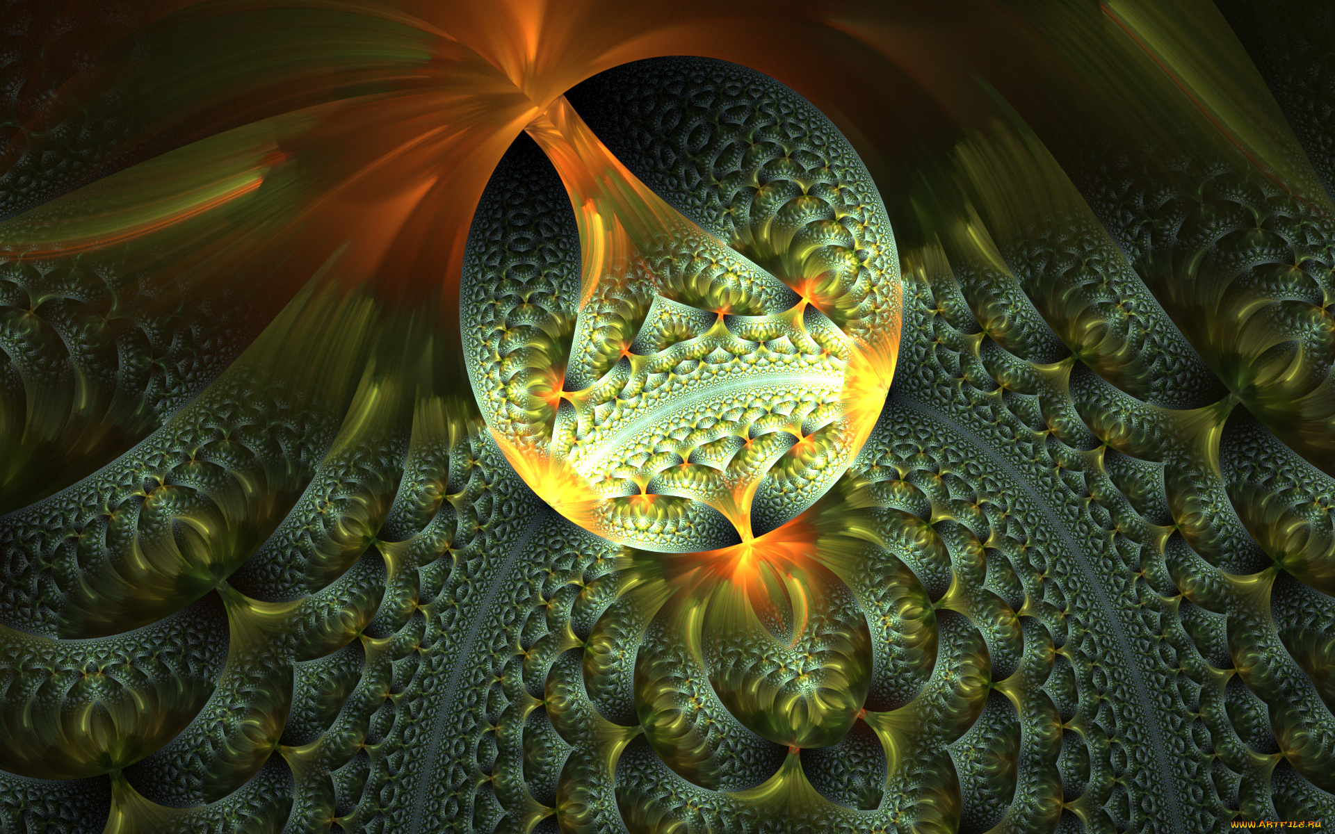 3д, графика, фракталы, , fractal, фон, узор, цвета