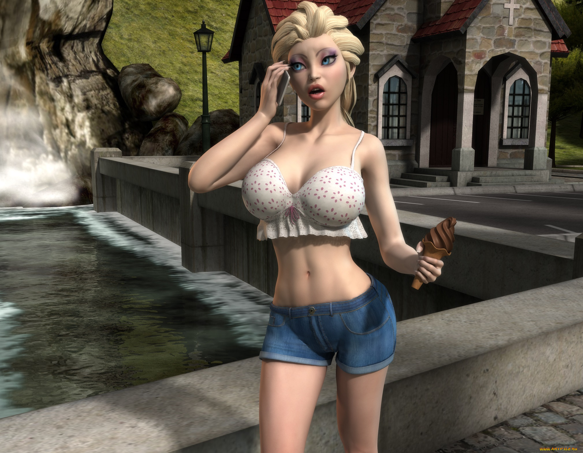 3д, графика, люди, , people, фон, взгляд, девушка