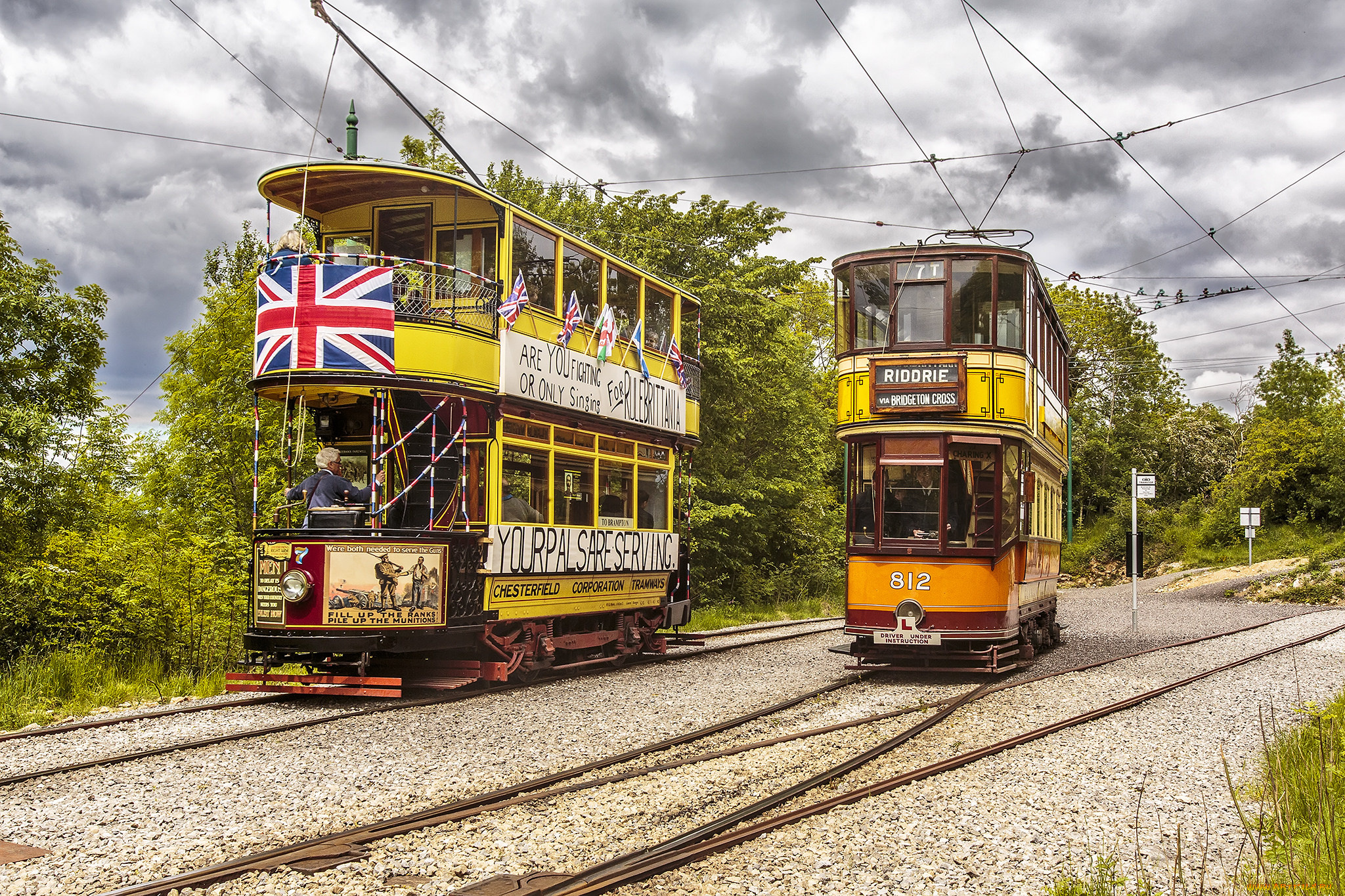 техника, трамваи, рельсы, транспорт, трамвай