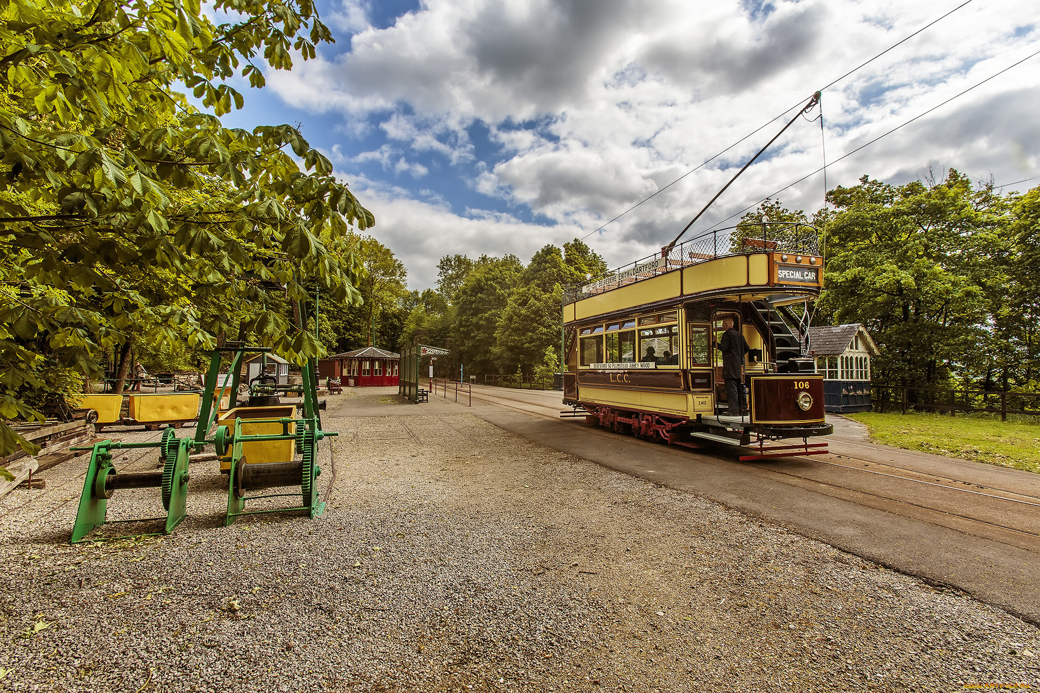 техника, трамваи, трамвай, рельсы, транспорт