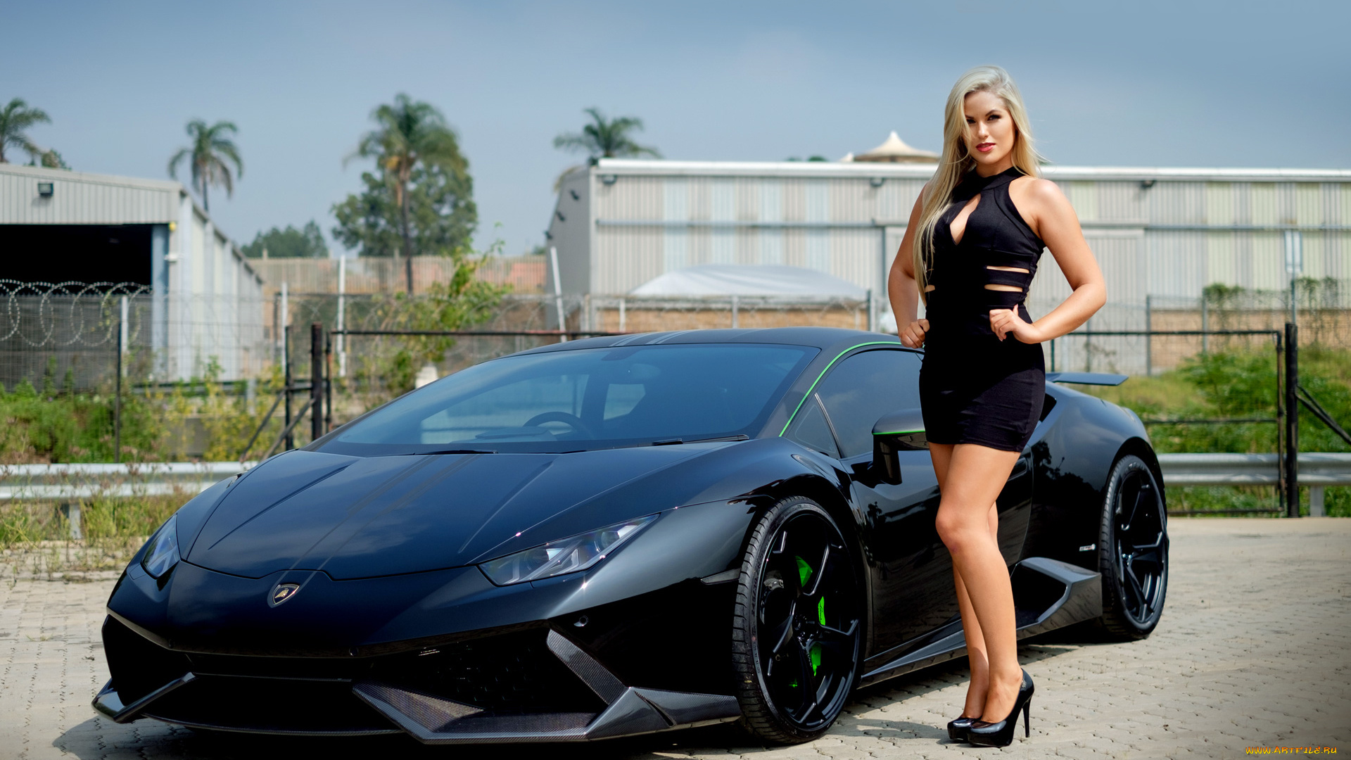 автомобили, -авто, с, девушками, lamborghini