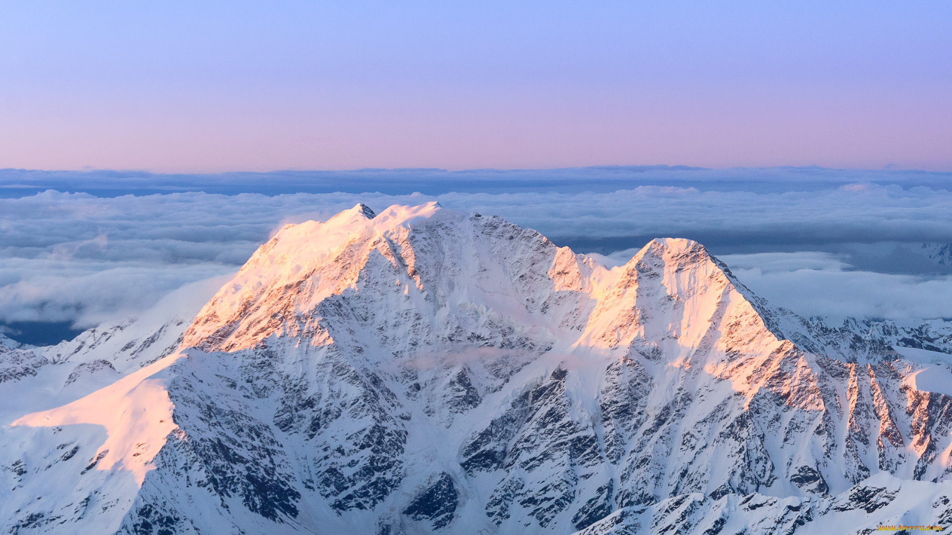 природа, горы, снег