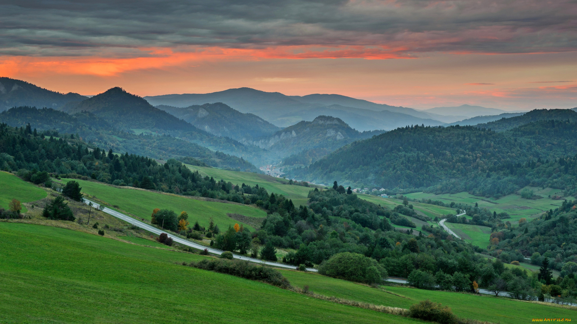 природа, пейзажи, горы