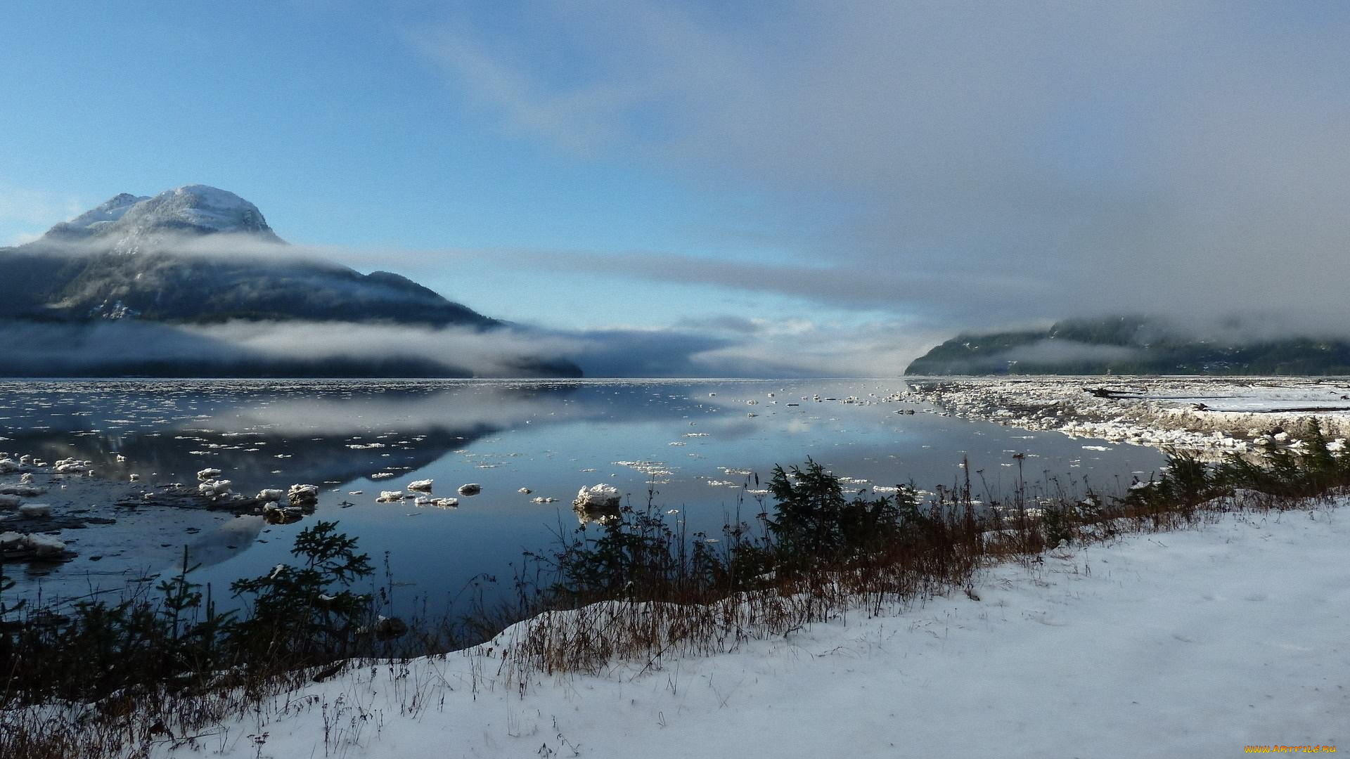 природа, реки, озера, озеро, горы