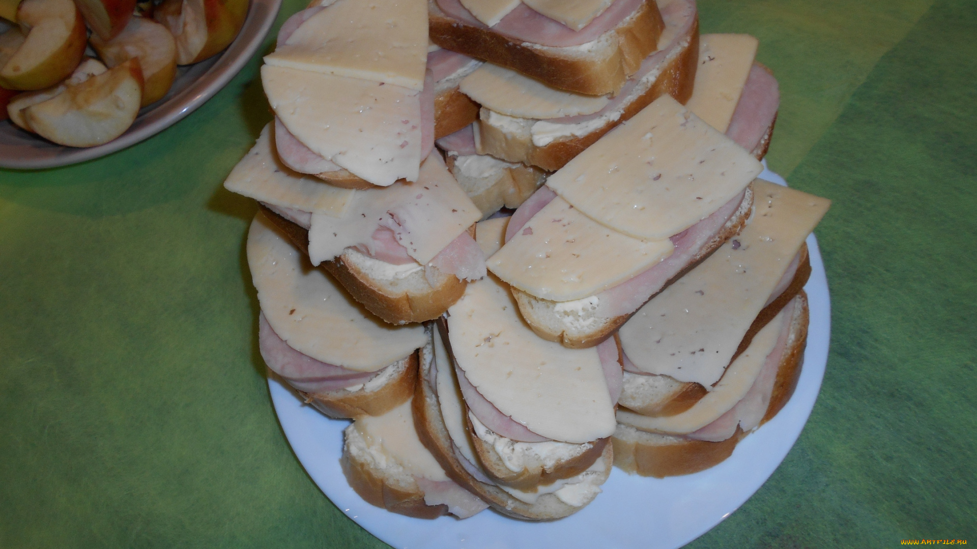 бутерброды, еда, , гамбургеры, , канапе, яблоки