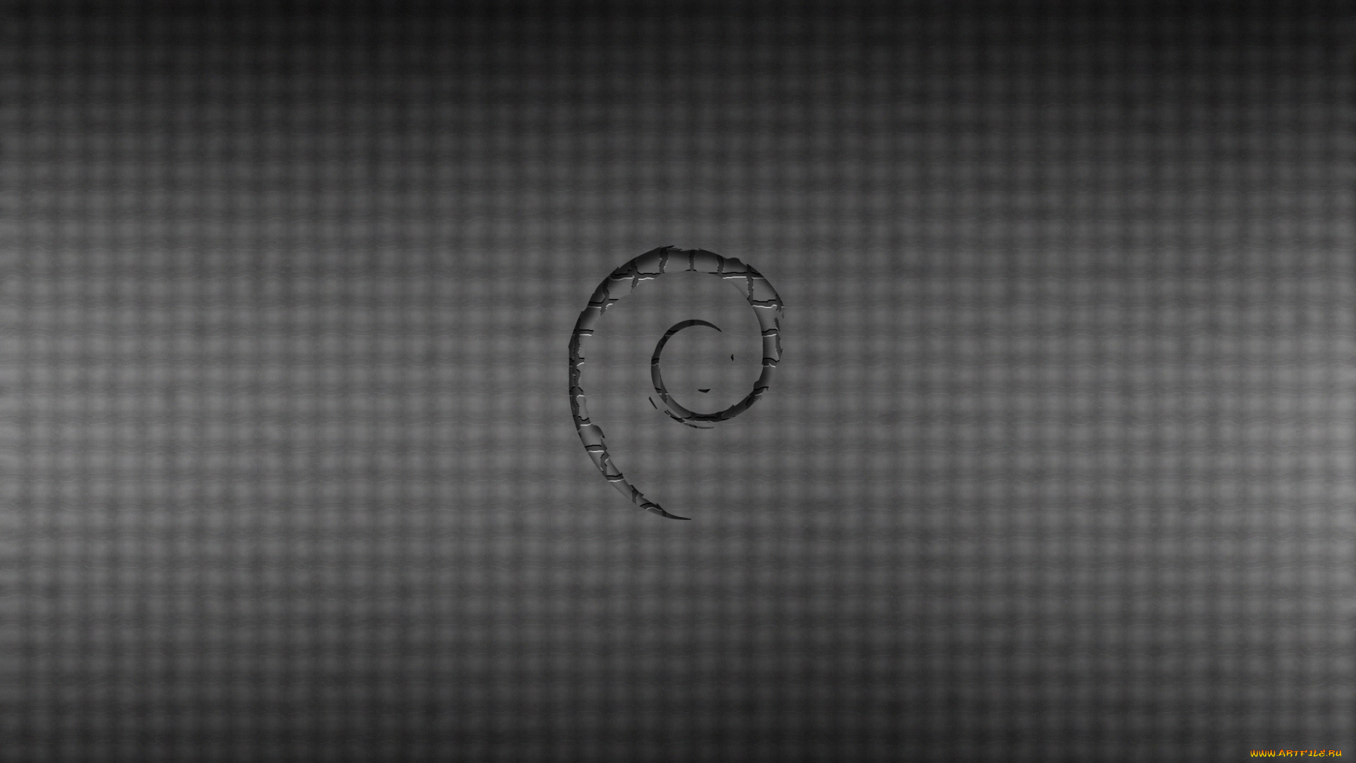 компьютеры, debian, логотип, фон