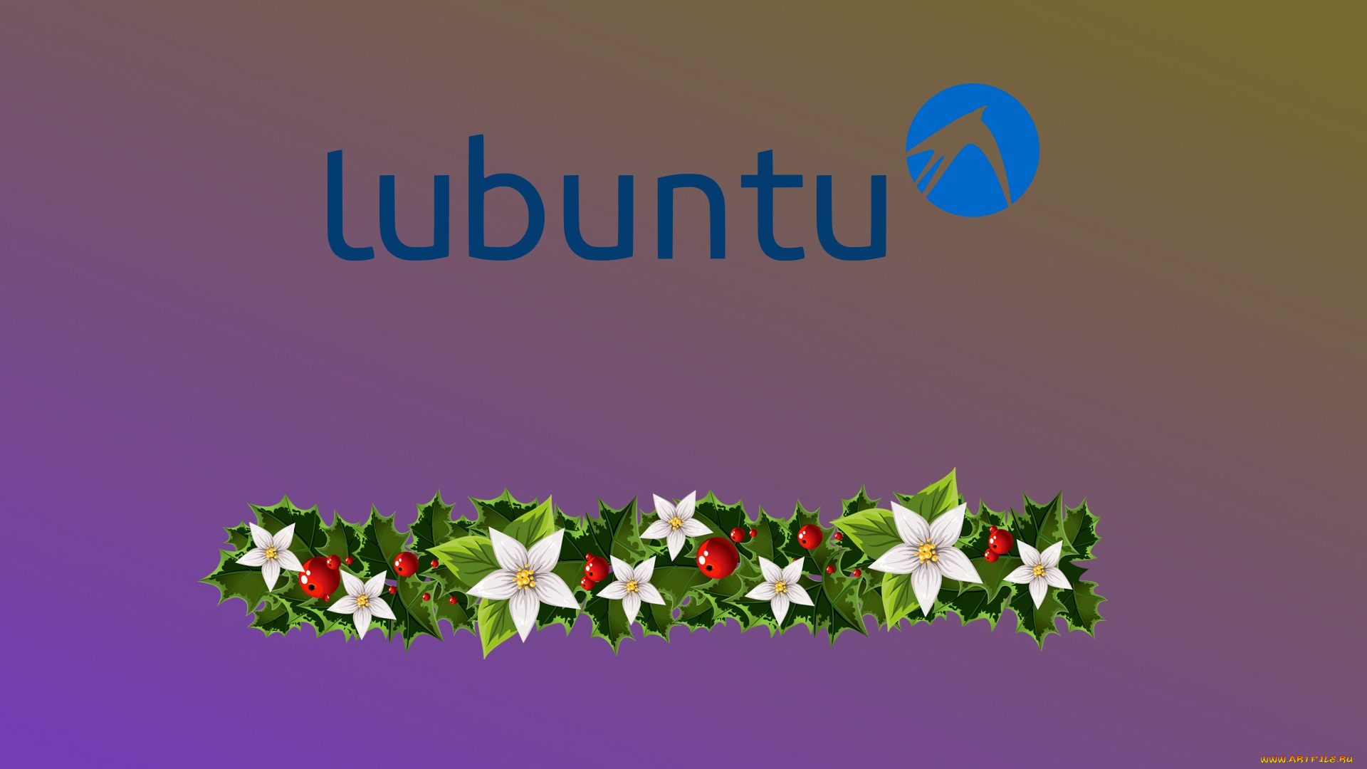 компьютеры, ubuntu, linux, логотип, фон