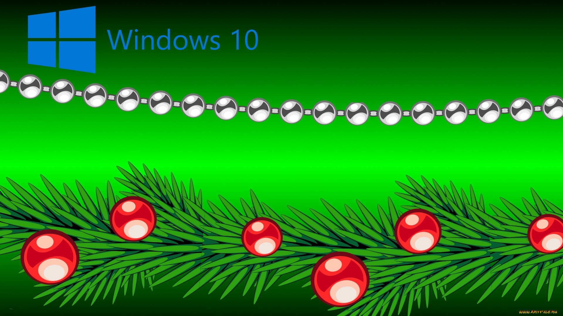 компьютеры, windows, , 10, логотип, фон