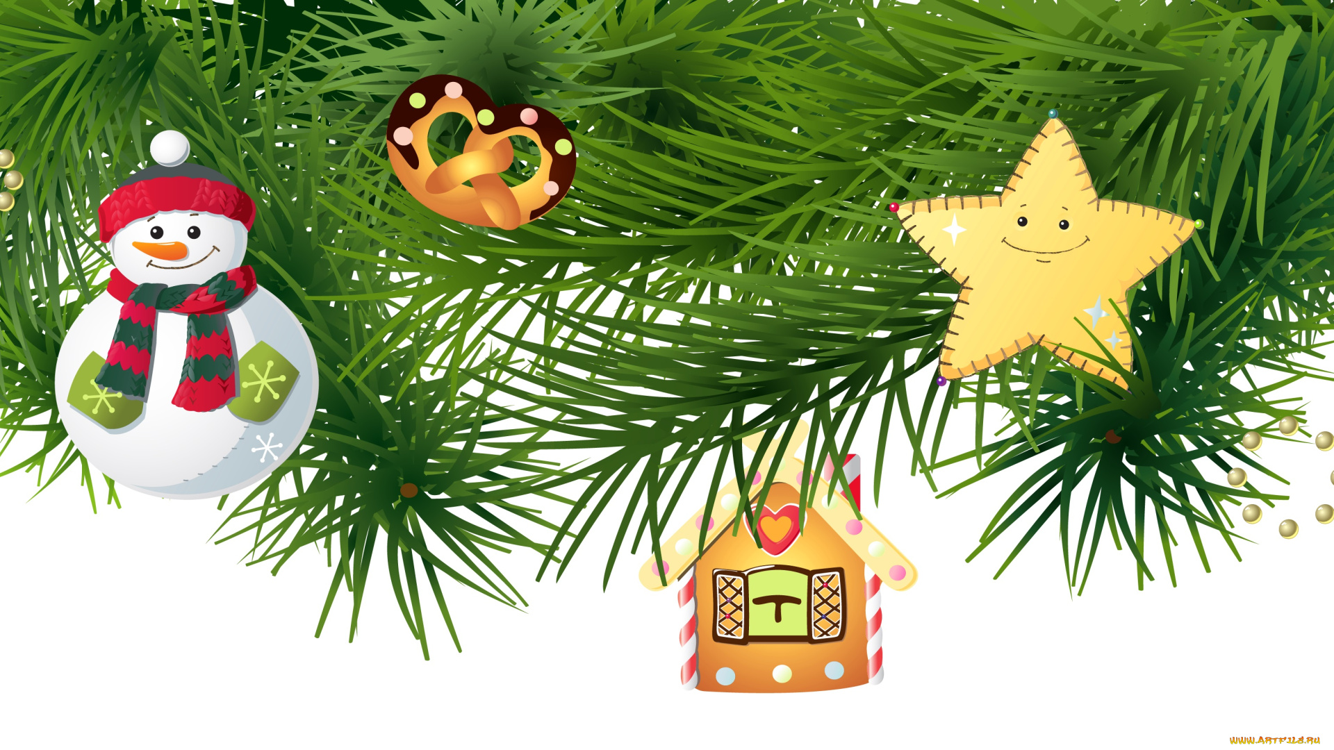 праздничные, векторная, графика, , новый, год, праздник, новый, год, фон