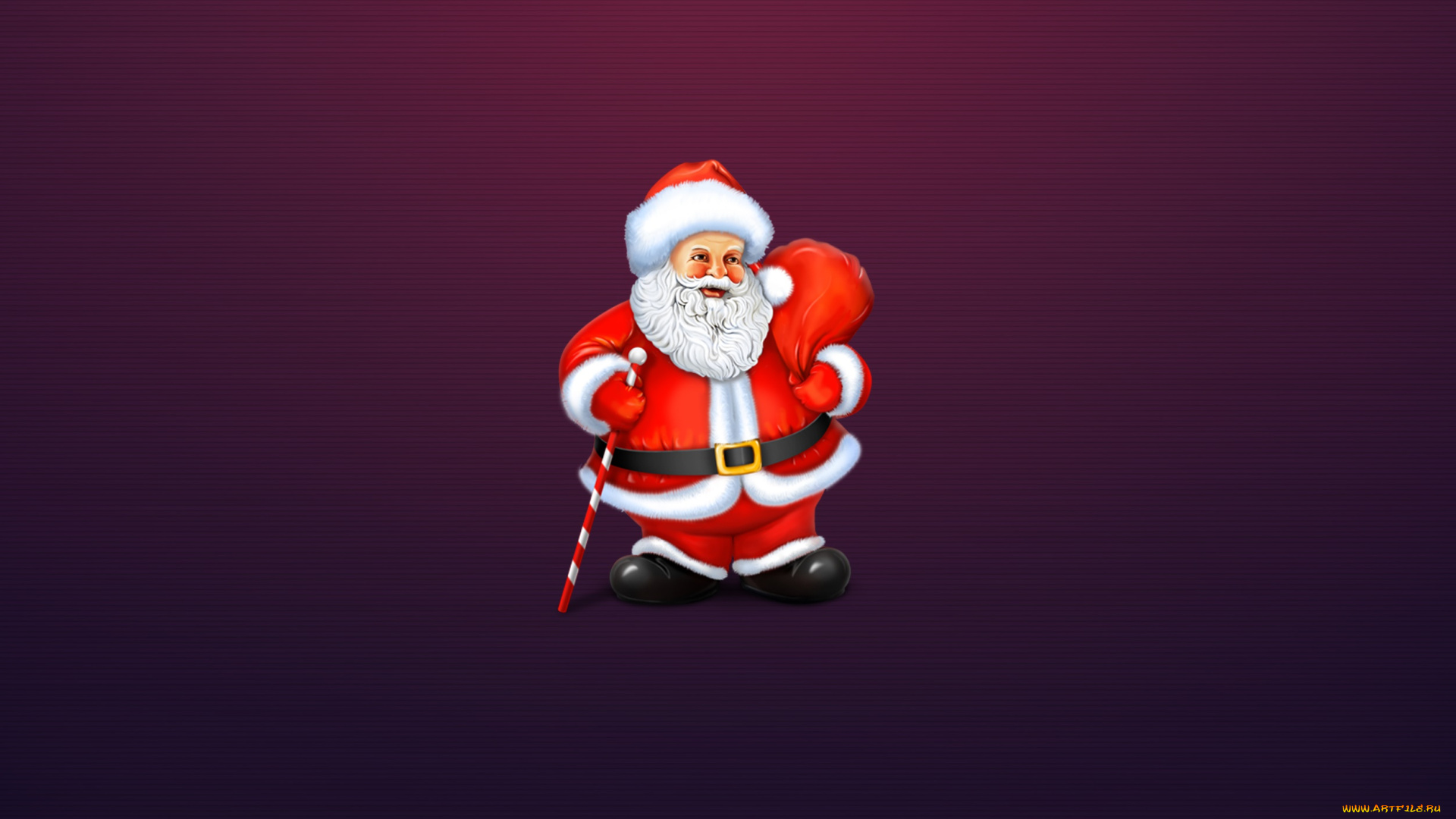 праздничные, векторная, графика, , новый, год, фон, праздник, санта, -, клаус, санта-клаус, минимализм, дедушка, новый, год, рождество