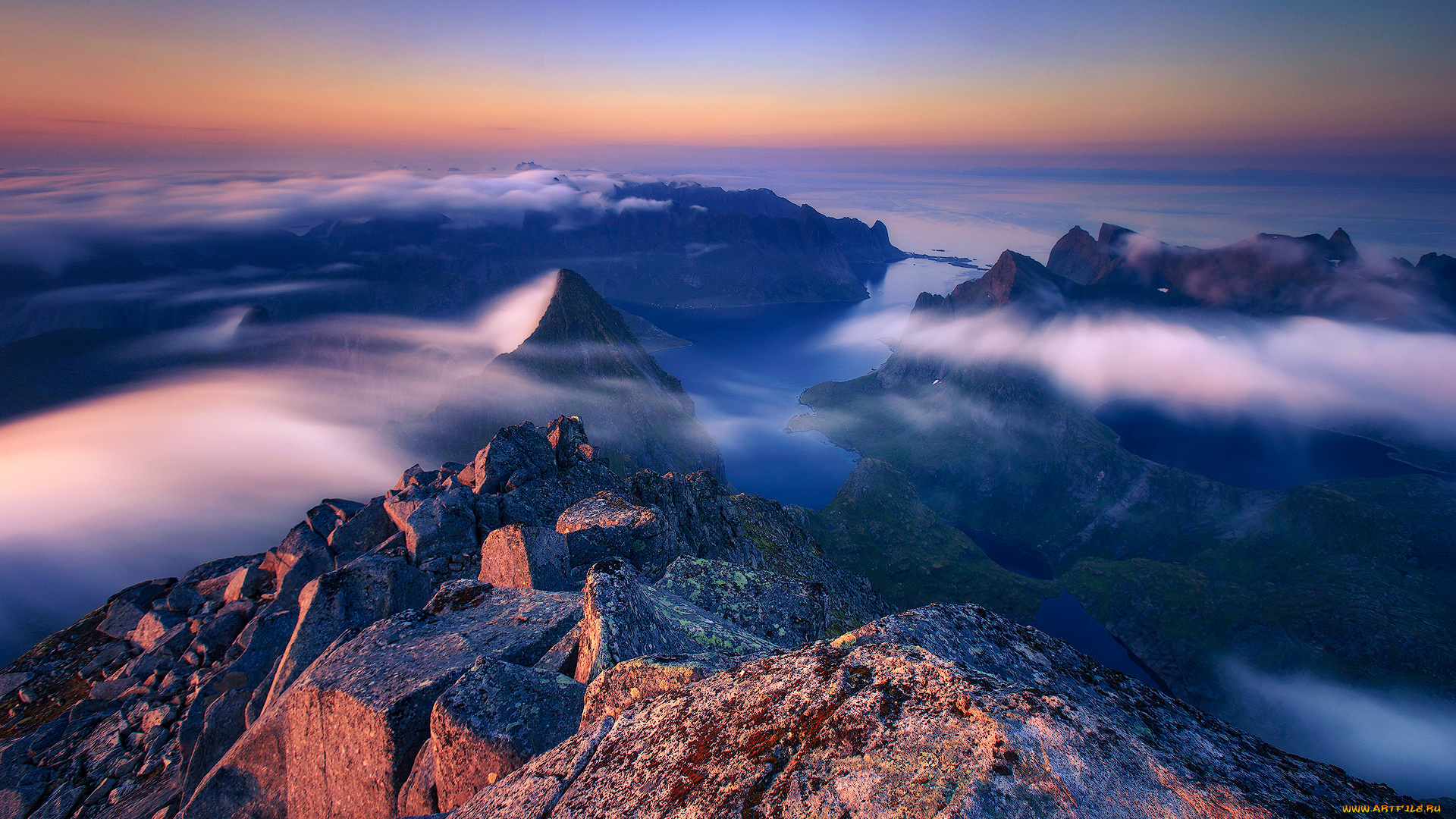 природа, горы, простор