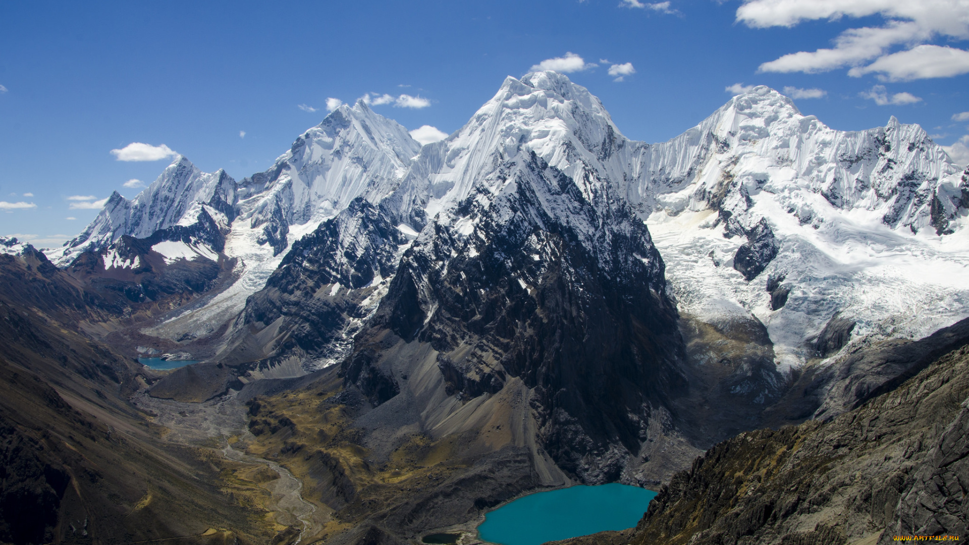 природа, горы, простор