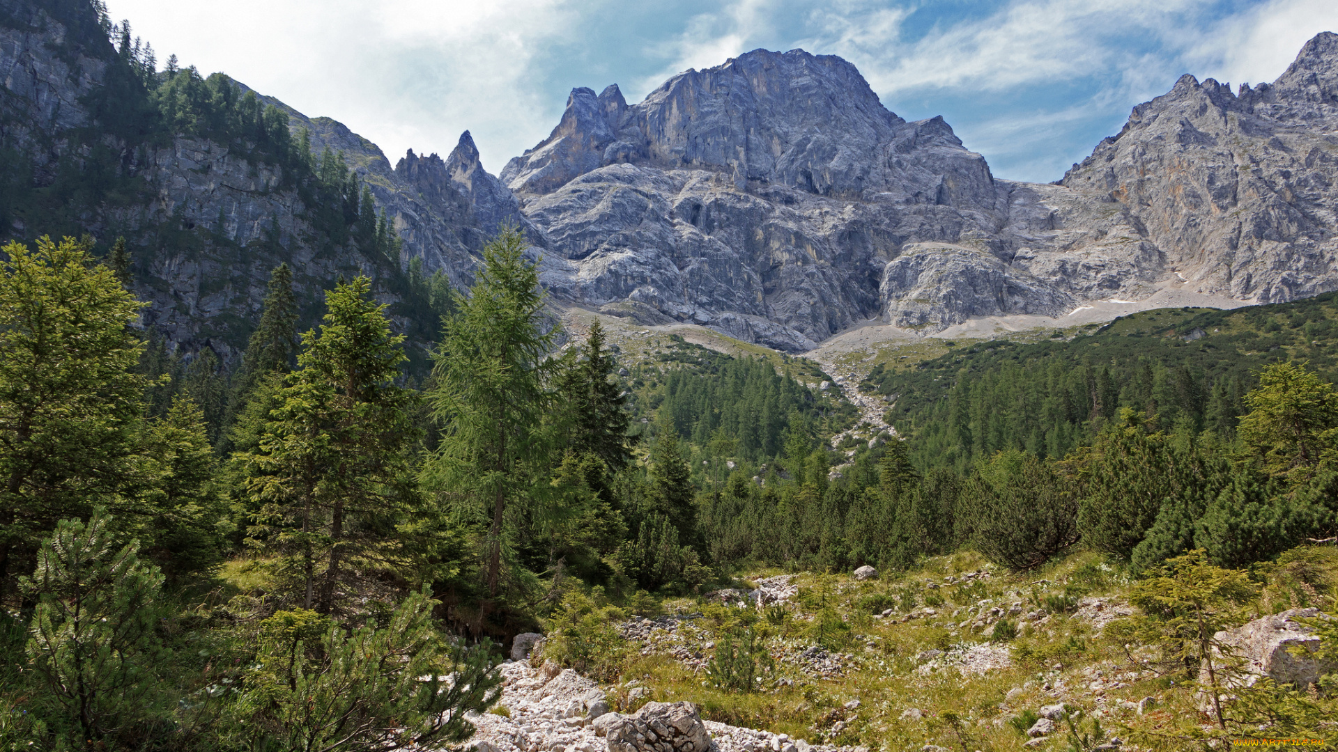 природа, горы, простор