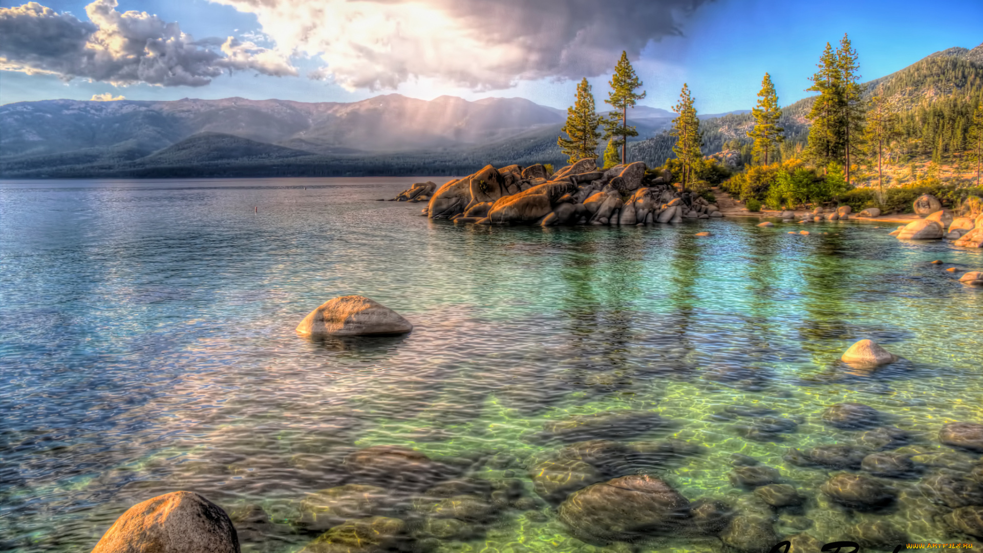 природа, реки, озера, простор