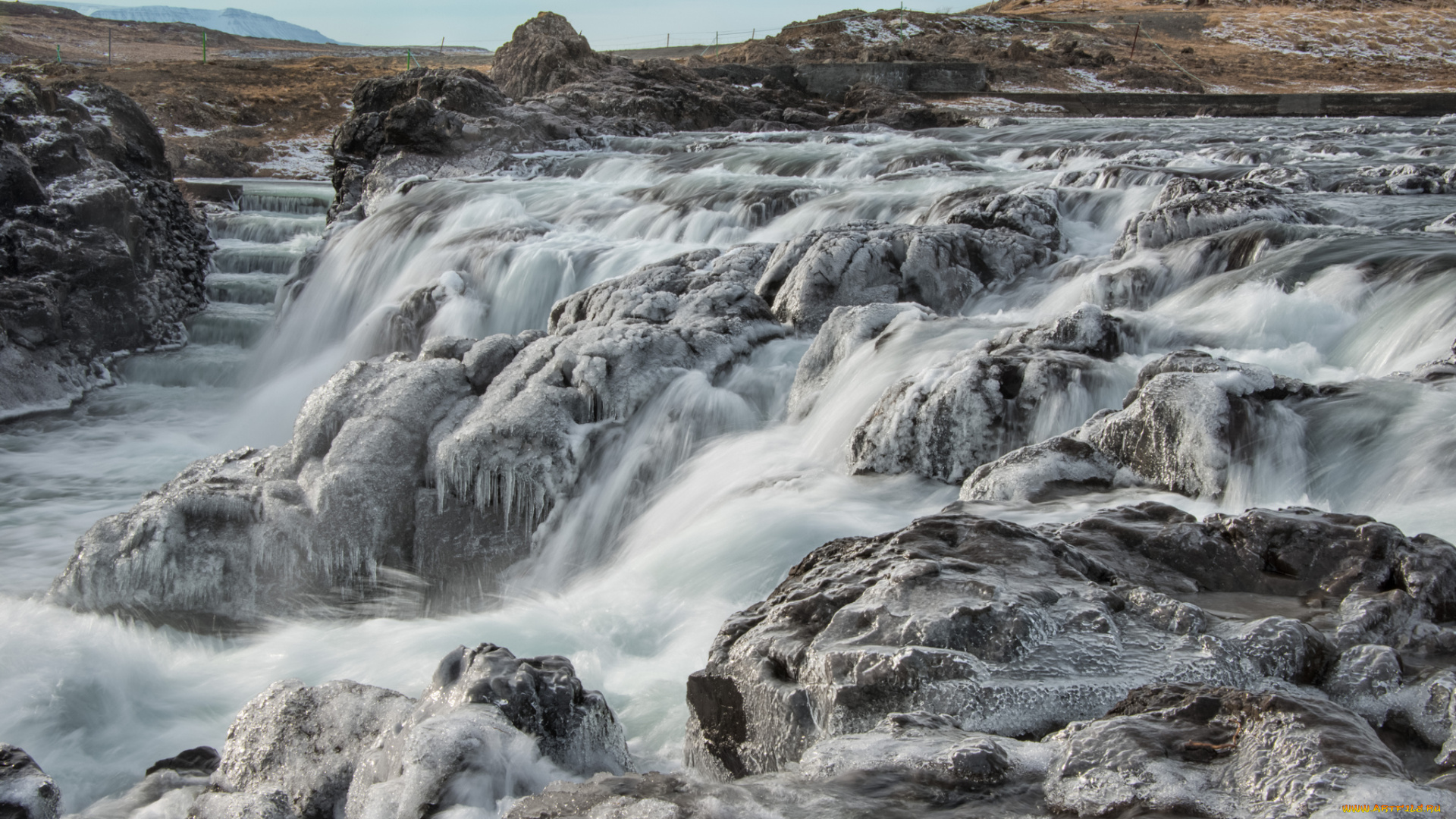 природа, водопады, простор